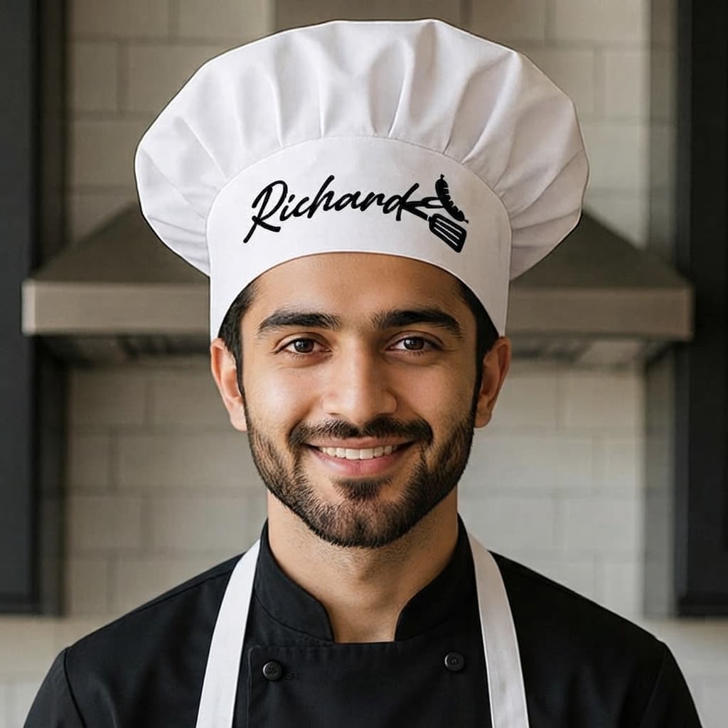 Chef hats made by Hammad Workwear Uniforms