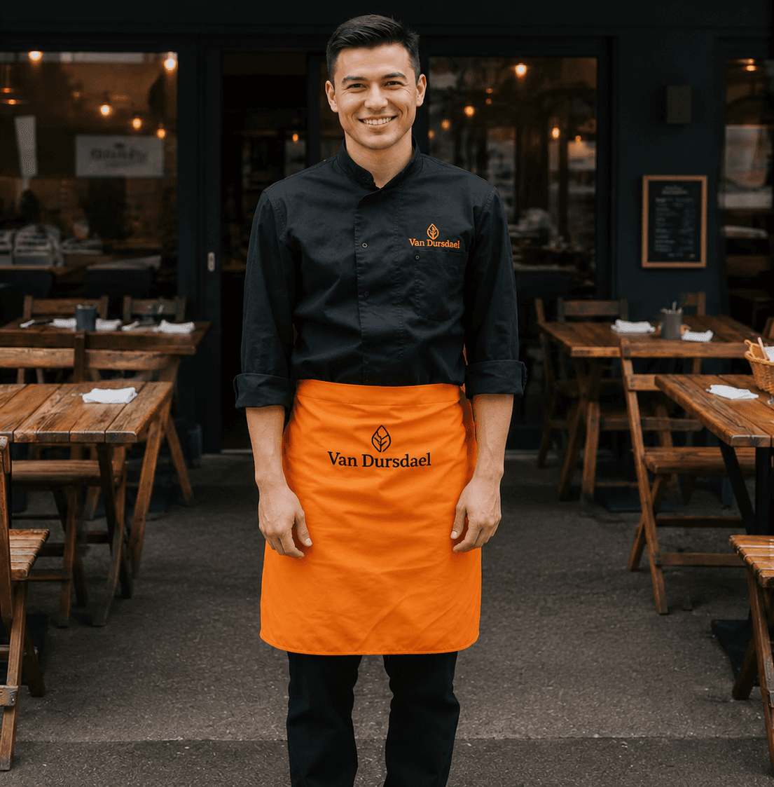 Restaurant sets made by Hammad Workwear Uniforms