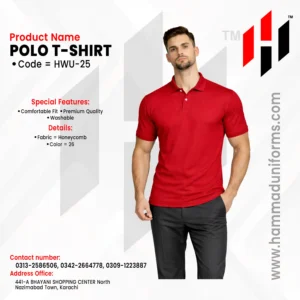 Customized Polo Shirt Half Sleeves