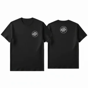 Customized Round Neck T-Shirt Half Sleeves